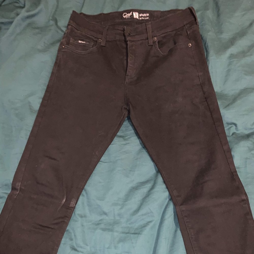 Good denim company black slim fit jeans